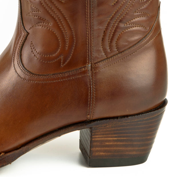 Boots Cowboy Woman 2536 Virgi Brown |Cowboy Boots Europe