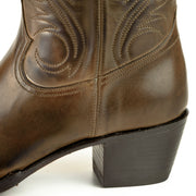 Boots Cowboy Woman 2536 Virgi Marron |Cowboy Boots Europe