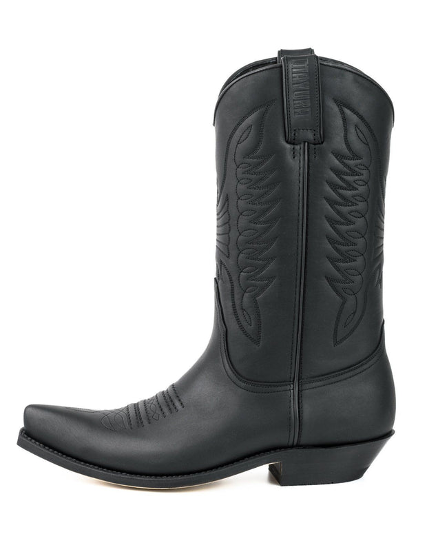 Boots Cowboy Unisex Model 20 Black |Cowboy Boots Europe