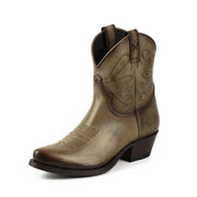 Boots Cowboy Lady Model 2374 Taupe Vintage |Cowboy Boots Europe
