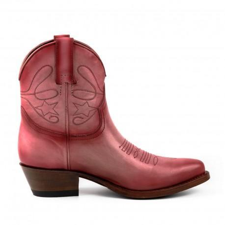 Boots Cowboy Lady Model 2374 Pink Vintage |Cowboy Boots Europe