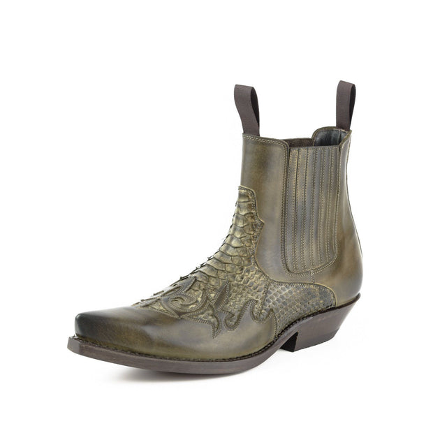 Fashion Boots Man Model Rock 2500 Taupe |Cowboy Boots Europe