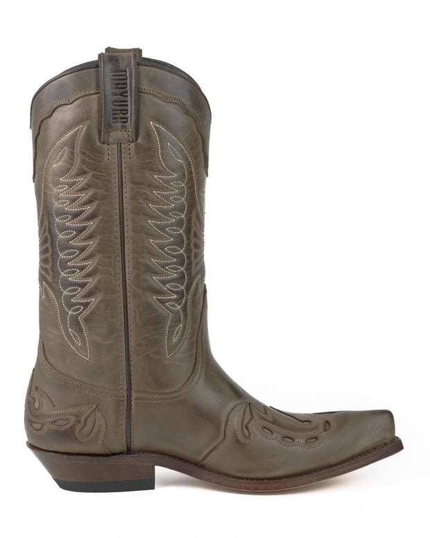 Boots Cowboy Unisex Model 17 Crazy Old Salade |Cowboy Boots Europe