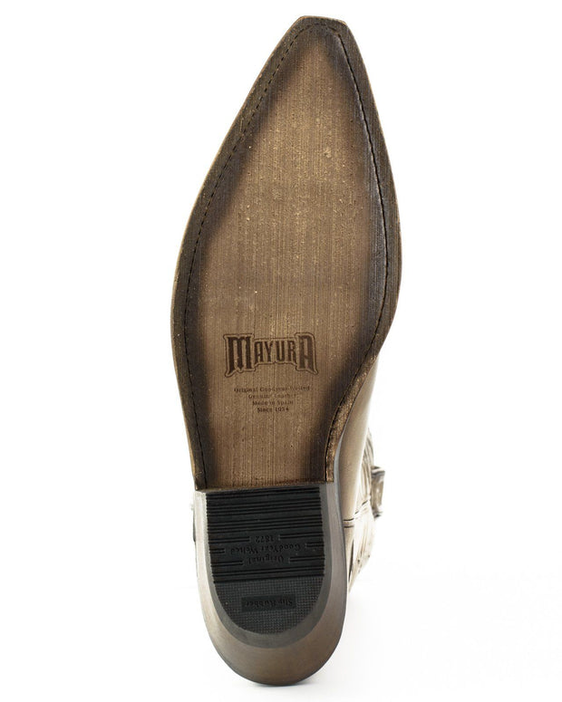 Boots Cowboy Unisex Model 1920 Taupe Vintage |Cowboy Boots Europe