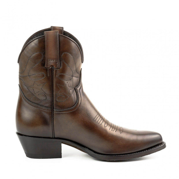 Boots Cowboy Model 2374 Vintage Marron Lady |Cowboy Boots Europe