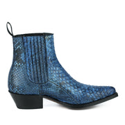 Boots Lady Model Marie 2496 Píton Blue |Cowboy Boots Europe