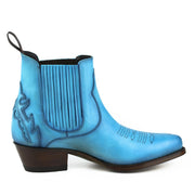 Boots Fashion Lady Model Marilyn 2487 Turquoise |Cowboy Boots Europe