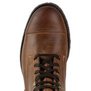 Brown Laces Boots 2478 for Men