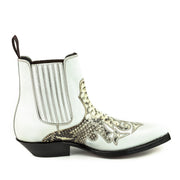 Fashion Boots Men's Model Rock 2500 White |Cowboy Boots Europe